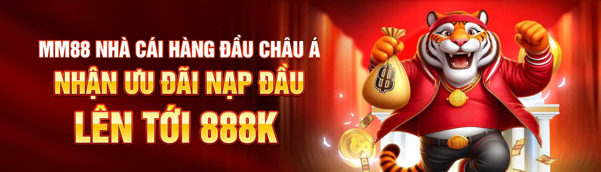 MM88 nhà cái hàng đầu Châu Á nhận ưu đãi nạp đầu lên tới 888k